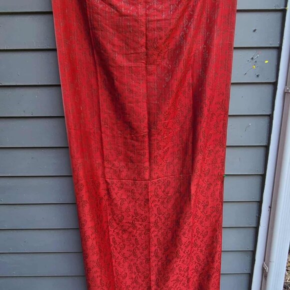 Watershawl  100% Pashmina Made in Nepal Rust Red - Picture 5 of 8